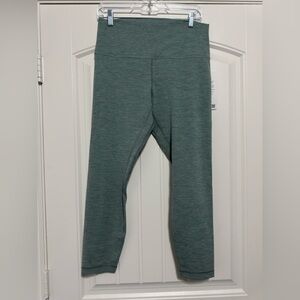 NWT Lululemon Align Pant 25" in Heathered Tidewater Teal